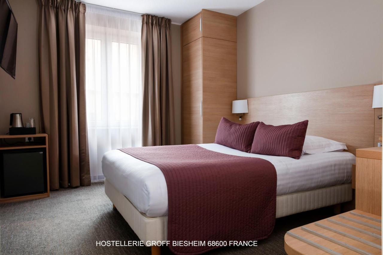 Aux Deux Clefs Hostellerie Groff Biesheim Zewnętrze zdjęcie