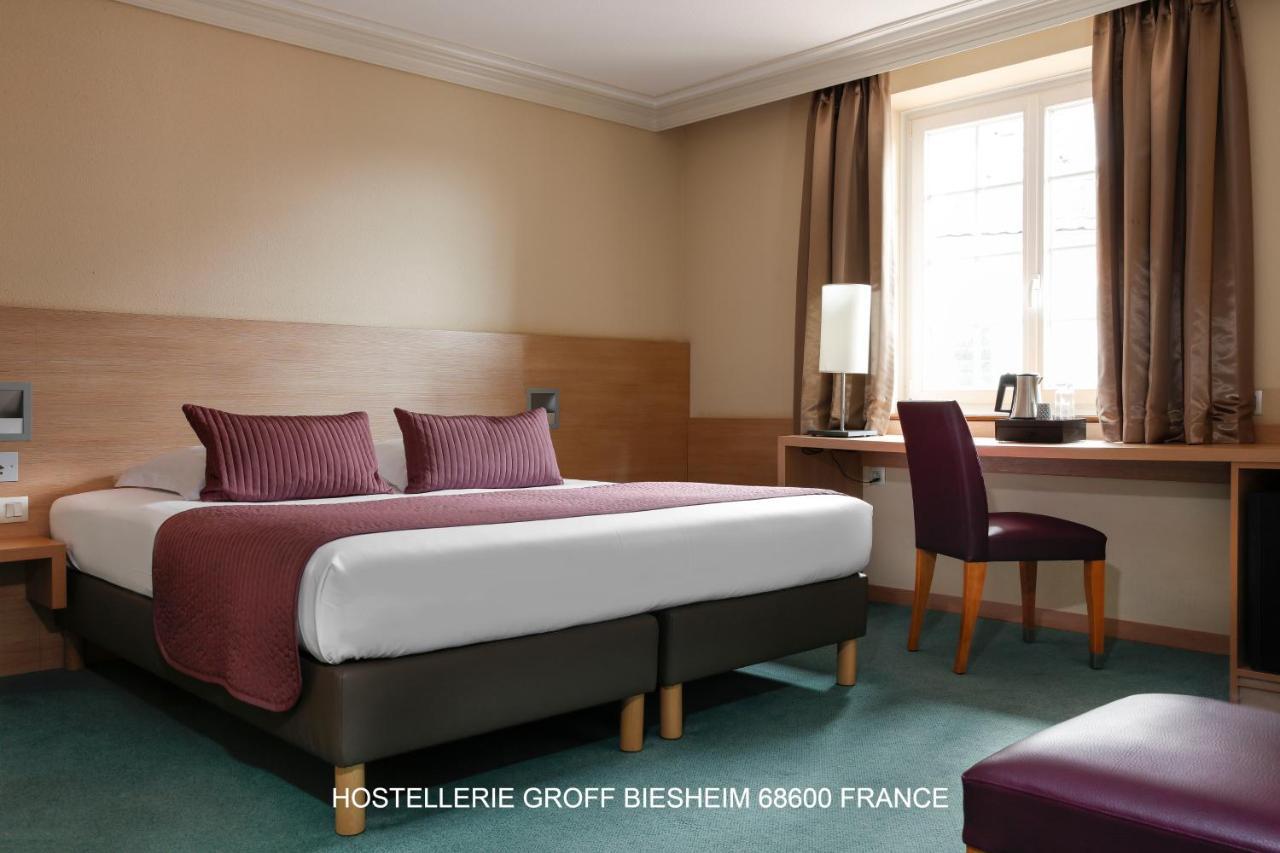 Aux Deux Clefs Hostellerie Groff Biesheim Zewnętrze zdjęcie